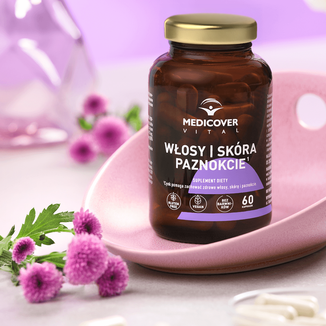 Włosy, Skóra, Paznokcie – butelka Medicover
